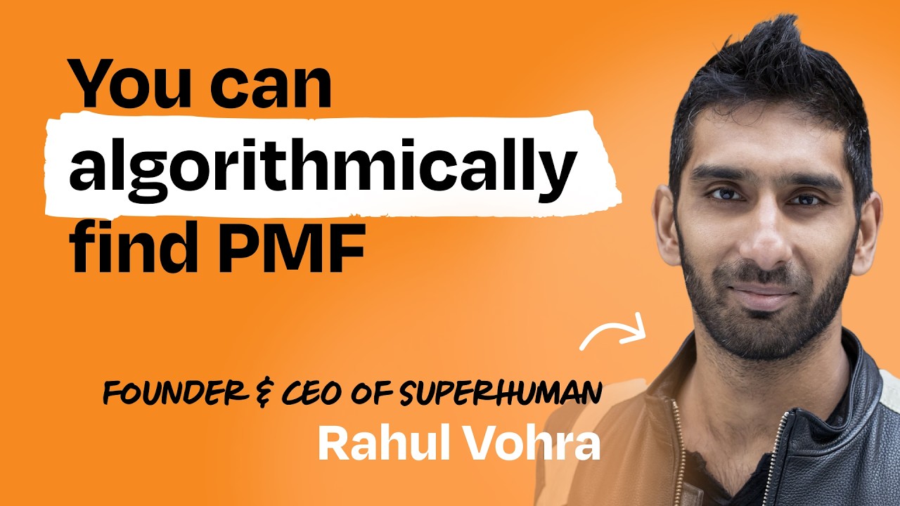 Superhuman's secret to success | Rahul Vohra (CEO and founder)