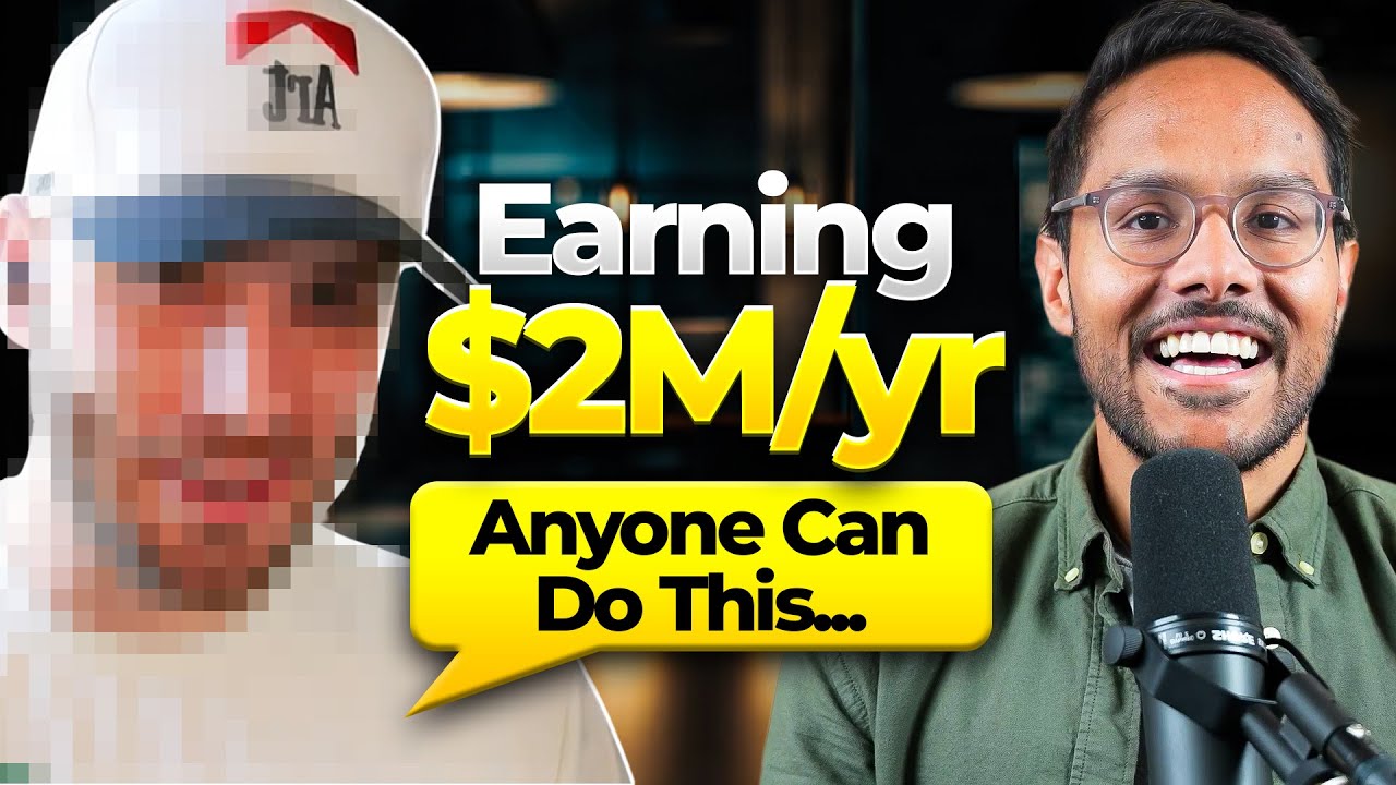 He Built a $2M/Yr One-Person Business - Steal His Playbook