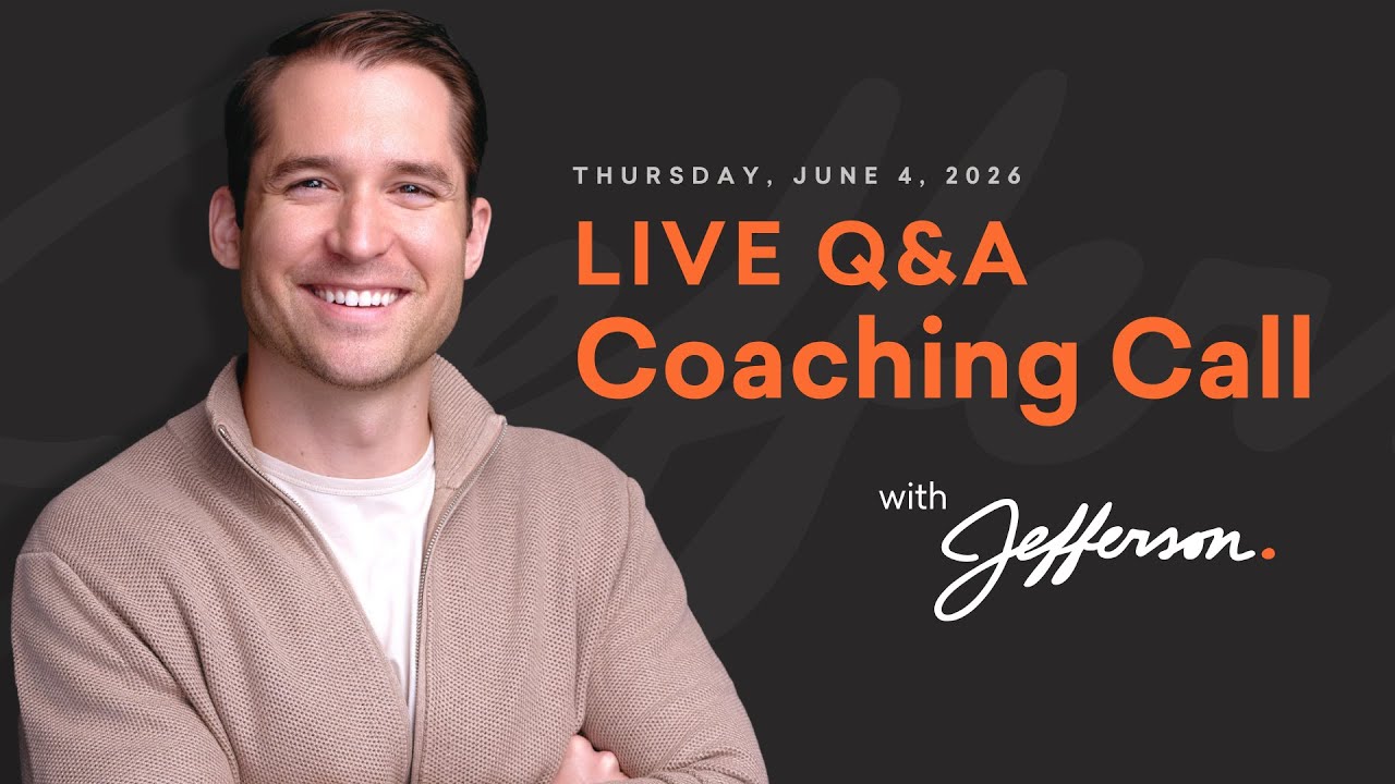 Live Q&A with Jefferson Fisher