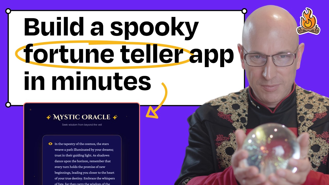 Vibe-coding a kid-friendly AI fortune teller for your Halloween festivities | Marco Casalaina