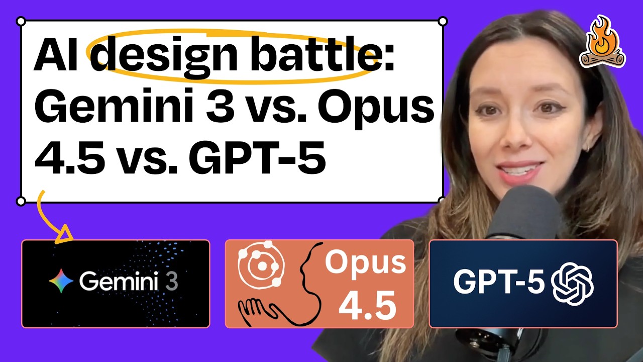 Gemini 3 vs. Claude Opus 4.5 vs. GPT-5.1 Codex: Which AI model is the best designer?