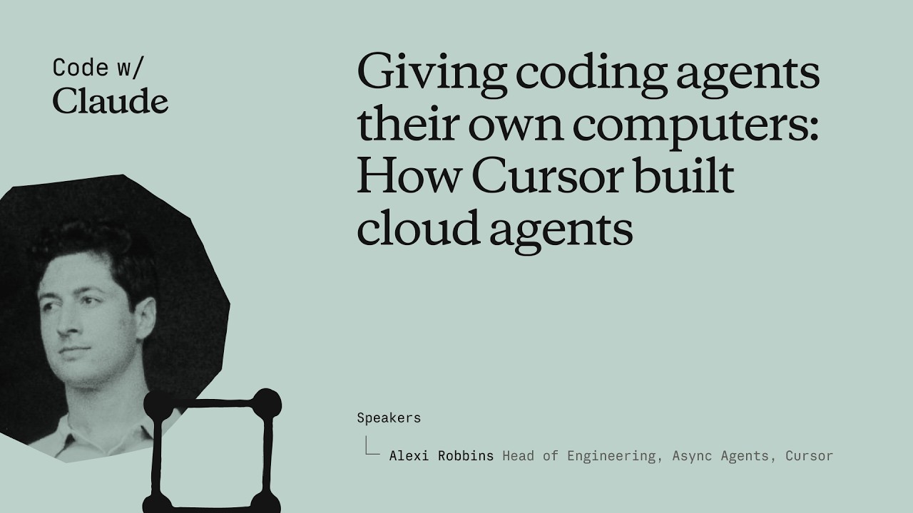 Giving coding agents their own computers: How Cursor built cloud agents