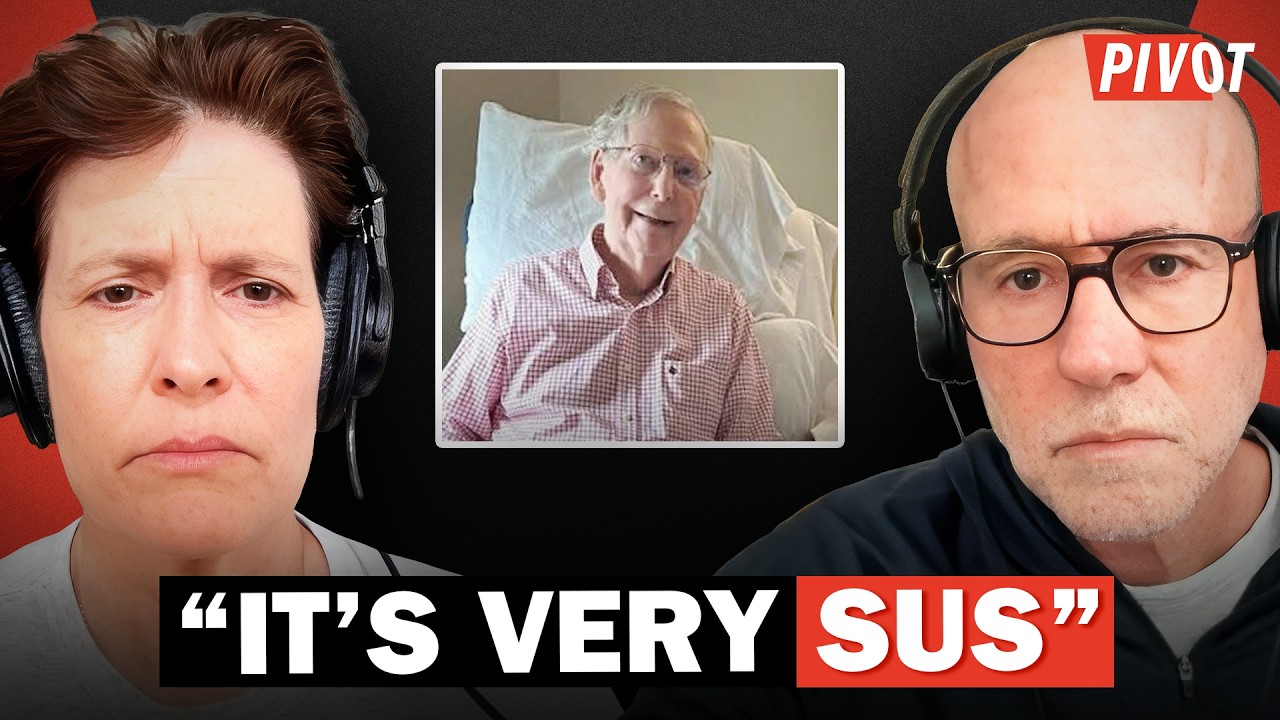 Mitch McConnell Finally Appeared in a Photo. Kara and Scott Aren’t Buying It | Pivot