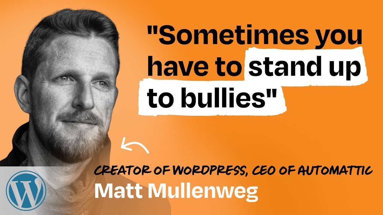 Matt Mullenweg on the future of open source and why he’s taking a stand