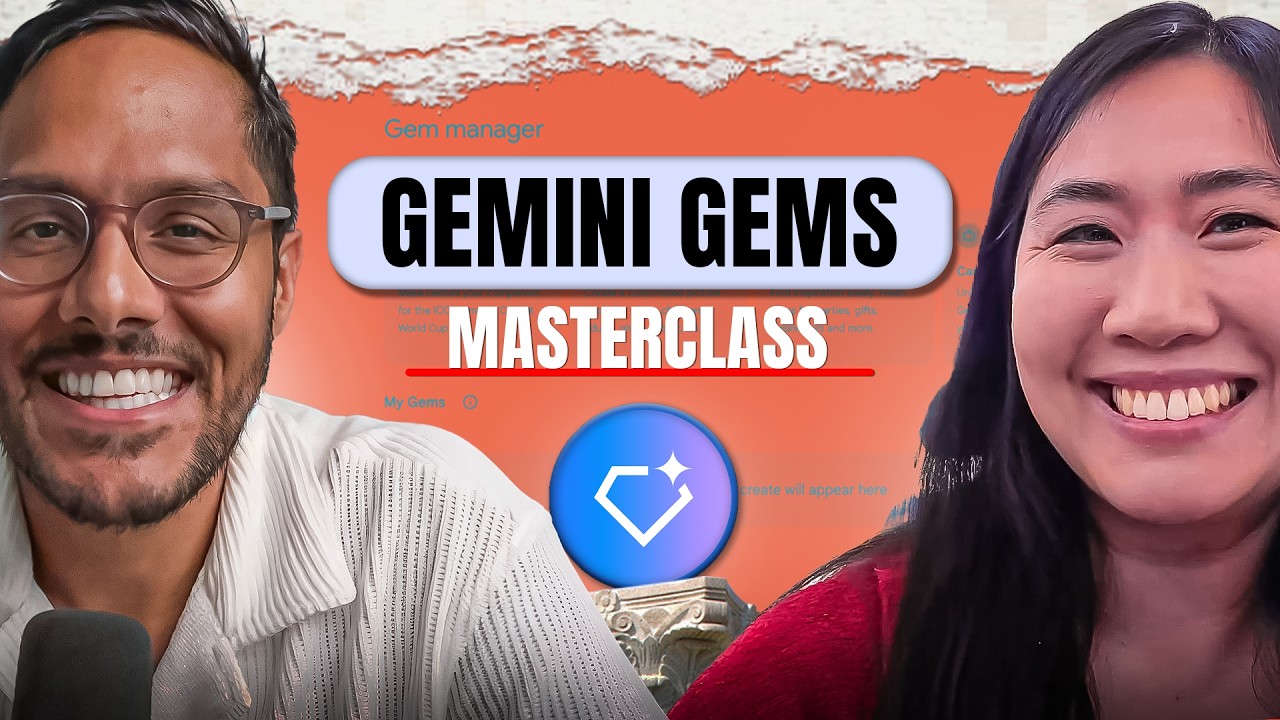 Gemini Gems Masterclass with the Creator at Google: 3 Gems You Must Build