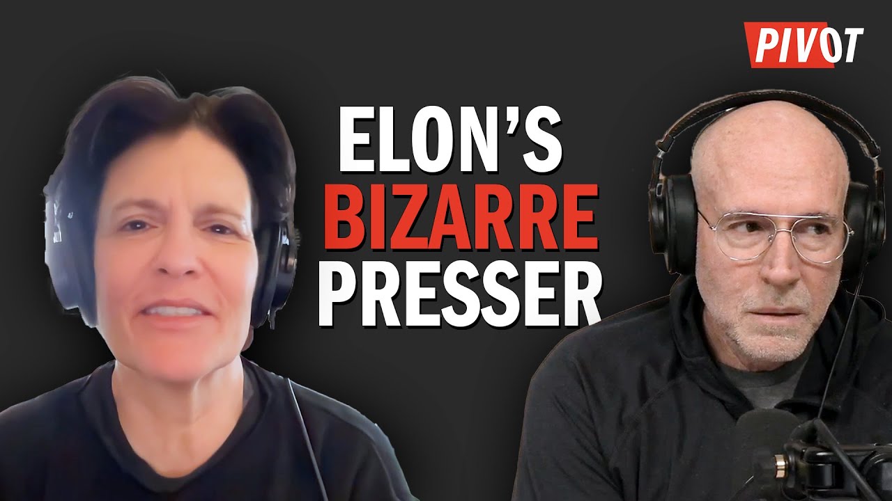Elon Musk Takes His Son To Work in Weird Oval Office Presser | Pivot