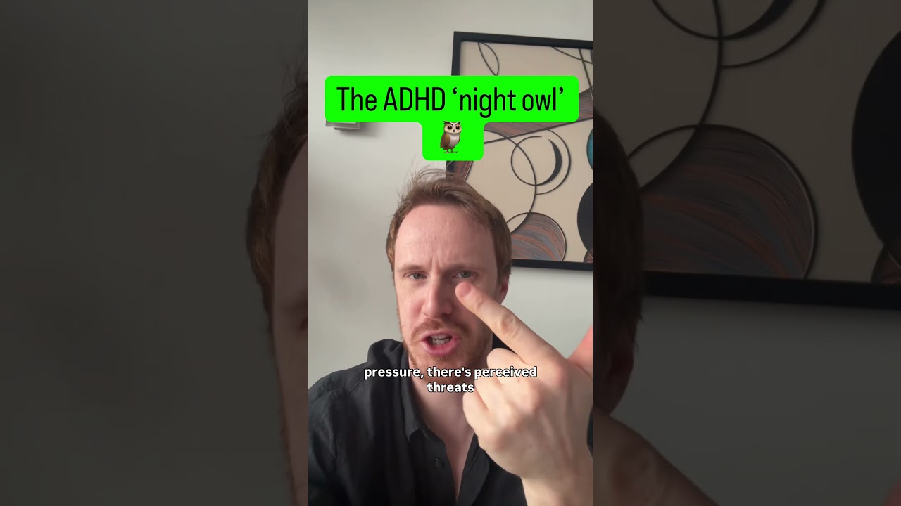 The ADHD ‘night owl’ 🦉