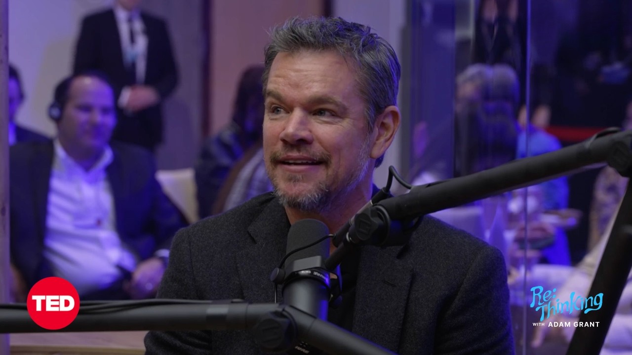 Matt Damon's passion outside of movies, in partnership with Gary White | Rethinking with Adam Grant