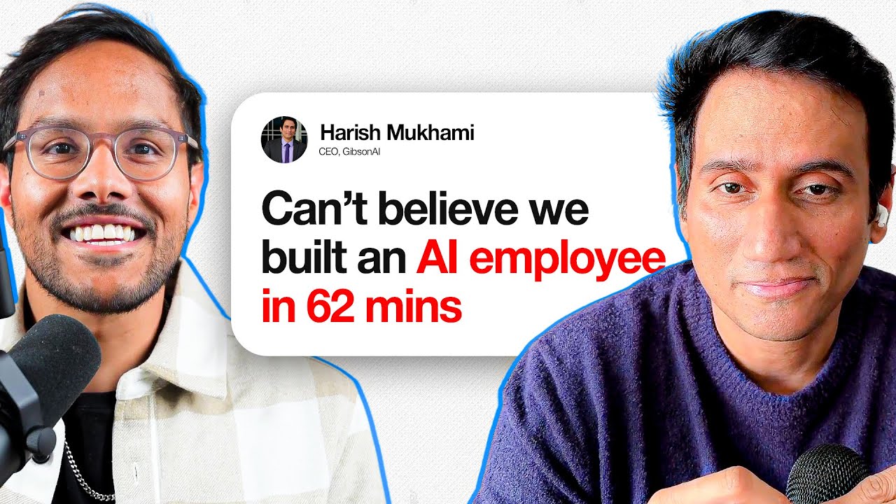 I can’t believe we built an AI employee in 62 mins (Cursor, ChatGPT, Gibson)
