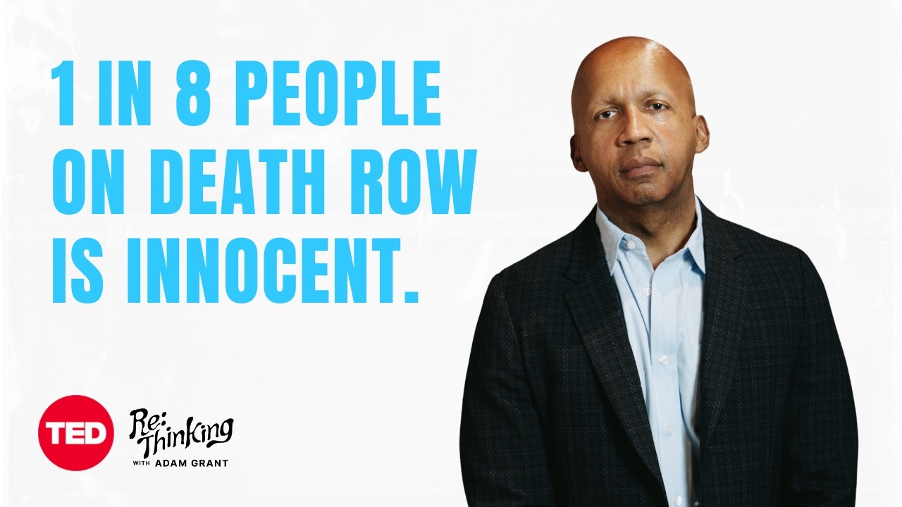 1 in 8 people on death row is innocent! with Bryan Stevenson | ReThinking