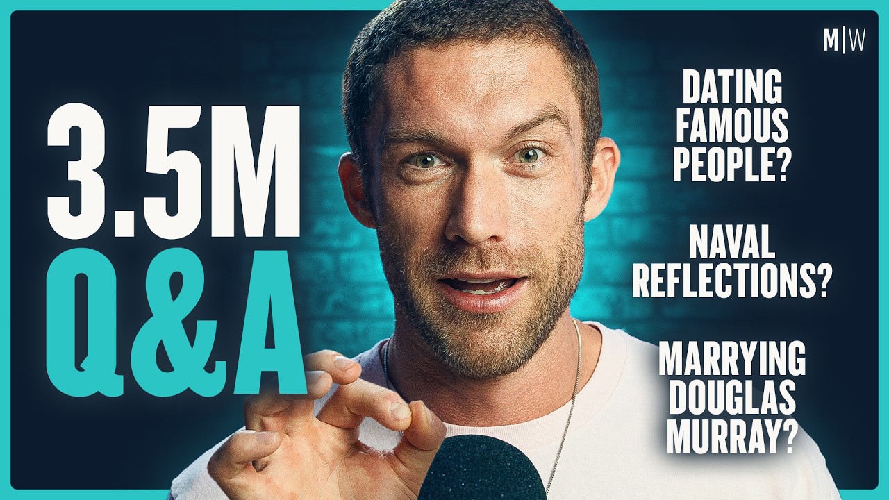 3.5M Q&A - Dating Famous People, Naval Reflections & Marrying Douglas Murray