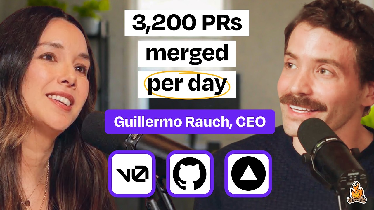 Guillermo Rauch: Vercel CEO on how v0 hit 3,200 PRs merged per day (and lets anyone ship)