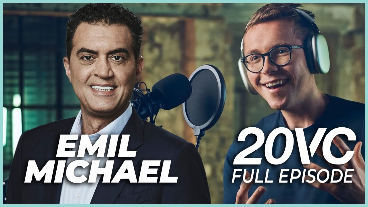 Emil Michael: How I Negotiated the $4B Uber-China Deal, Why DoorDash Caught Up to Uber | 20VC #941