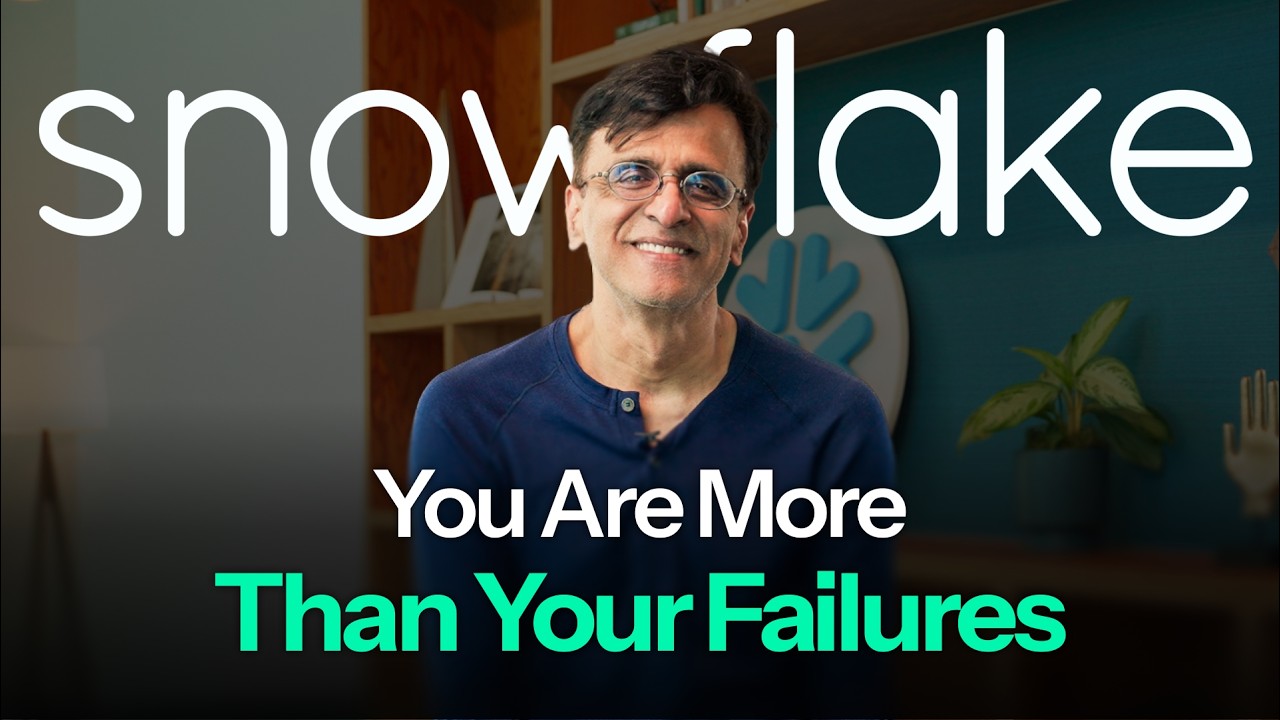 He Built $100B at Google, Then Failed. Now He Runs an $80B+ Company | Snowflake, Sridhar Ramaswamy