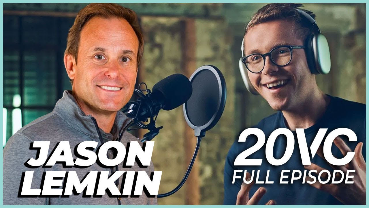 Jason Lemkin: Cold Email Tips; Why Only 15% of Founders Listen to their VCs | 20VC #954