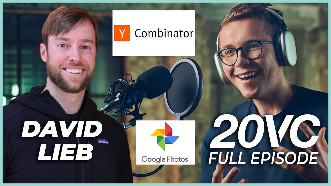 David Lieb: How I Founded Google Photos & Bump; Why I Left Google | 20VC #927