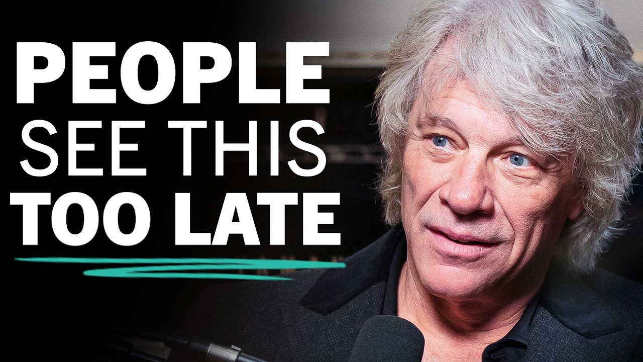 "Fame Is a Liar. Success Almost Broke Me.” – Jon Bon Jovi’s Most Honest Interview Yet