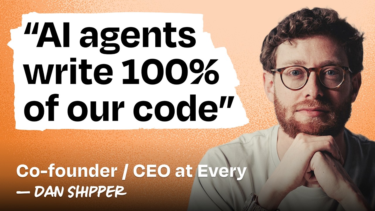 The AI-native startup: 5 products, 7-figure revenue, 100% AI-written code. | Dan Shipper (Every)