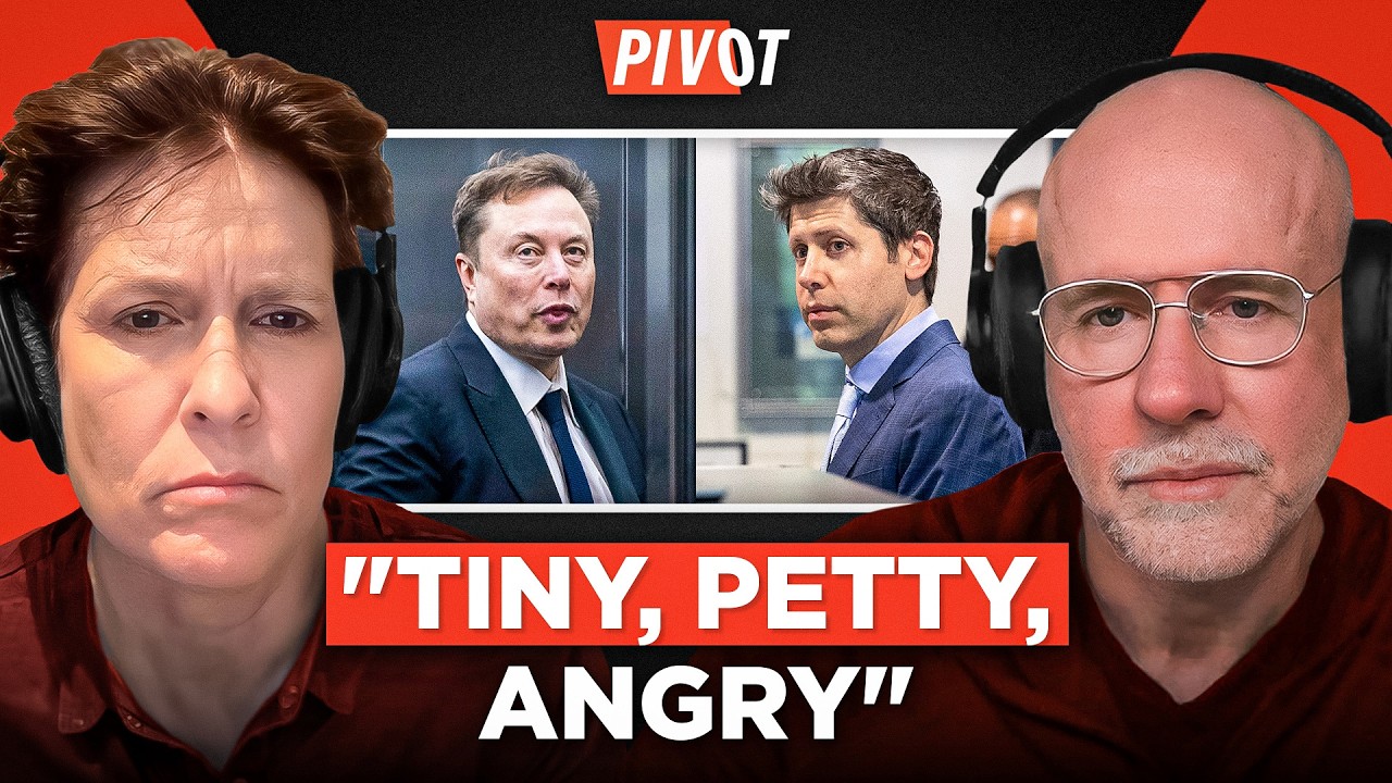 Kara Swisher Calls Out Elon Musk and Big Tech’s “Petty, Angry" People | Pivot