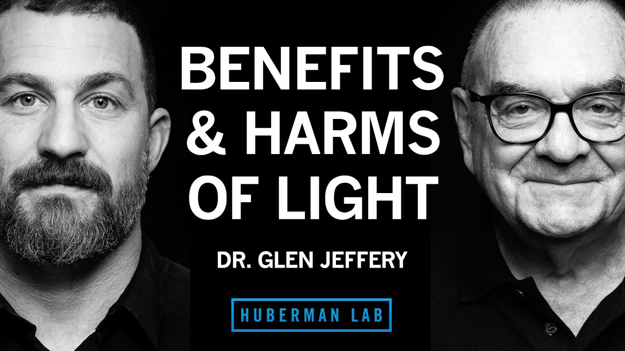 Dr. Glen Jeffery: Using Red Light to Improve Your Health & the Harmful Effects of LEDs