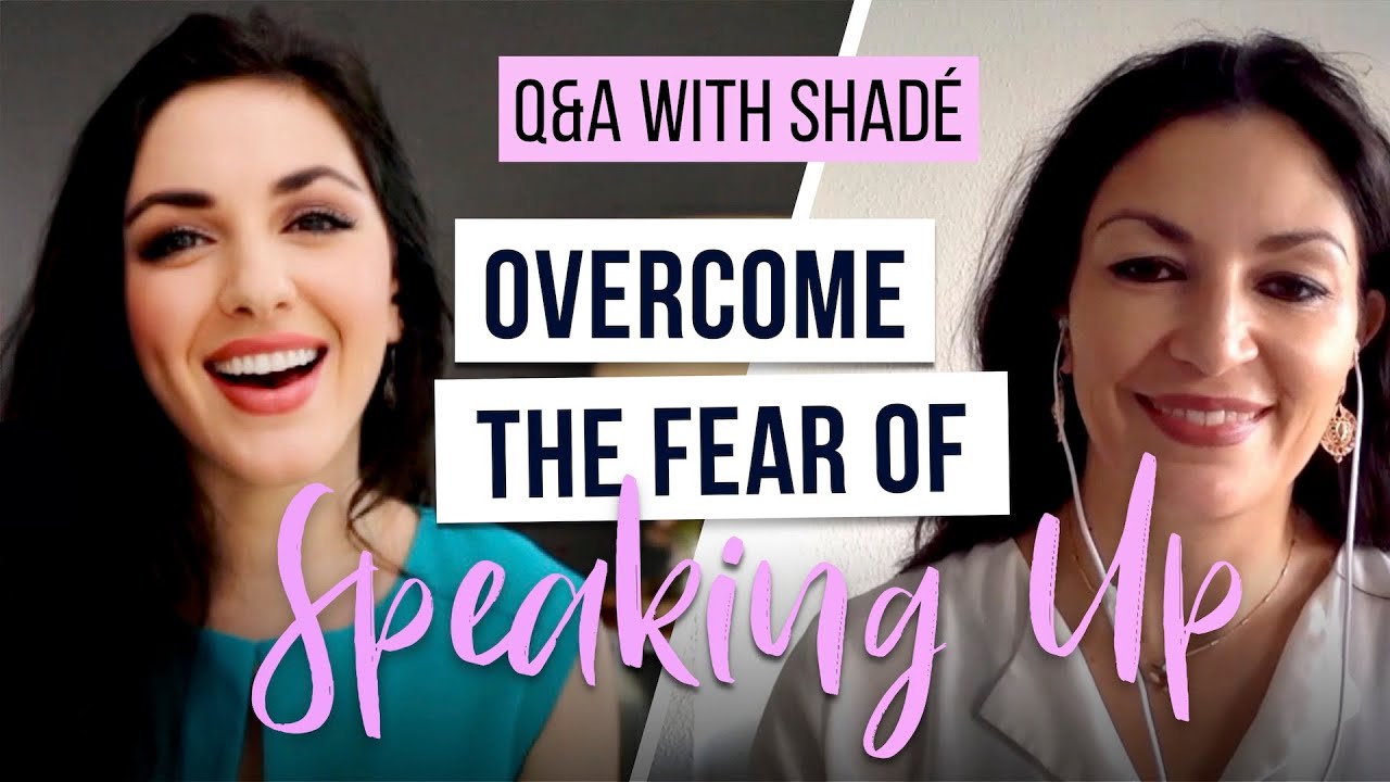 Social Anxiety: How to Speak Up in Meetings | Q&A with Shadé