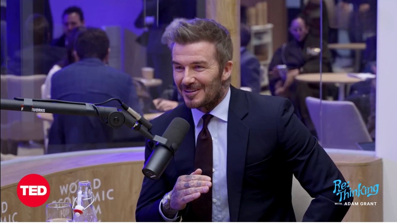 David Beckham on pressure, competition, and redemption | ReThinking