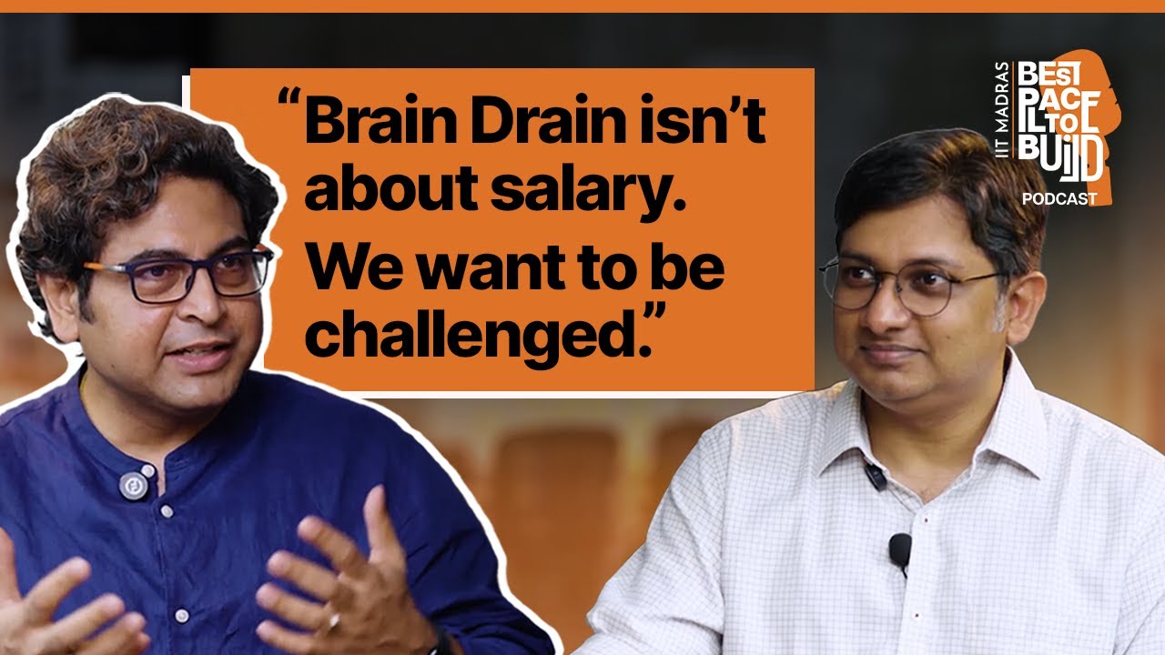 Prof. Prabhu Rajagopal l"Brain drain isn't about salary. We want to be challenged"| Ep. 3