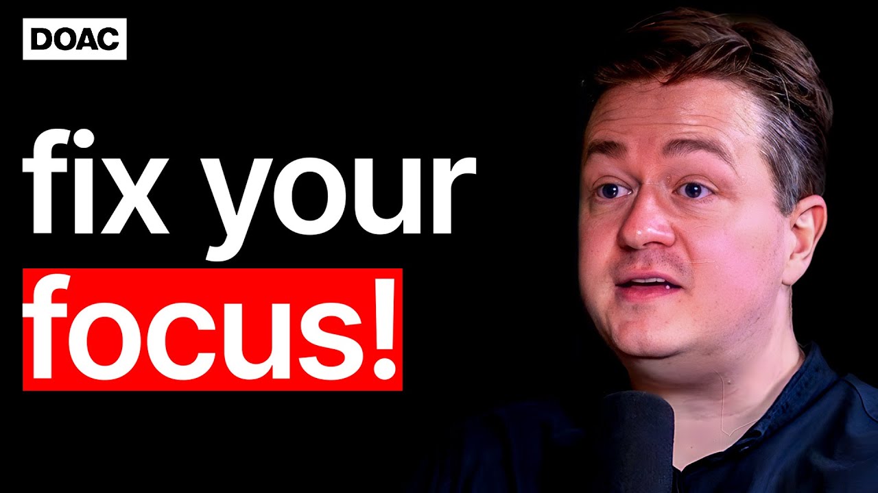 How To Fix Your Focus & Stop Procrastinating: Johann Hari | E114