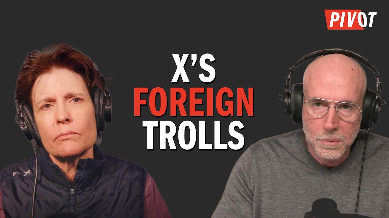 How Foreign Trolls on X Are Manipulating U.S. Politics | Pivot