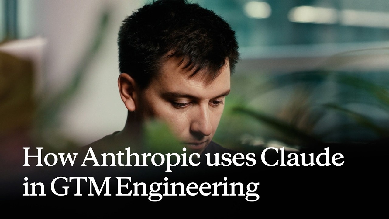 How Anthropic uses Claude in GTM Engineering
