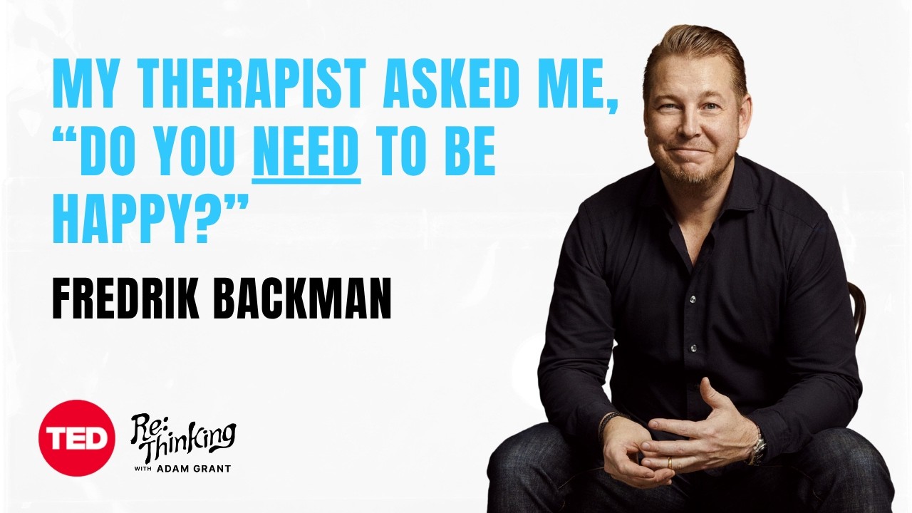 Creative anxiety, self-doubt, and procrastination with Fredrik Backman | ReThinking