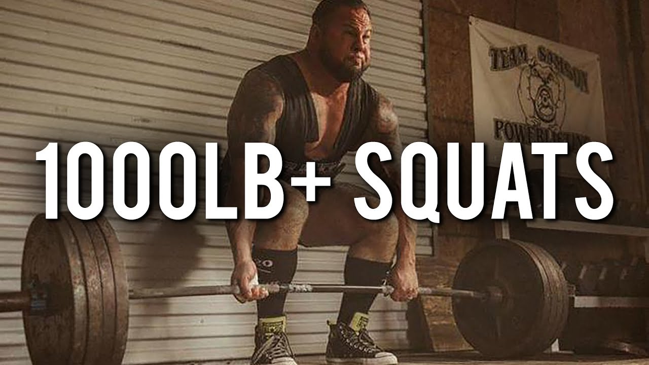 What Does It Feel Like To Squat 1000lbs? | Brian Carroll