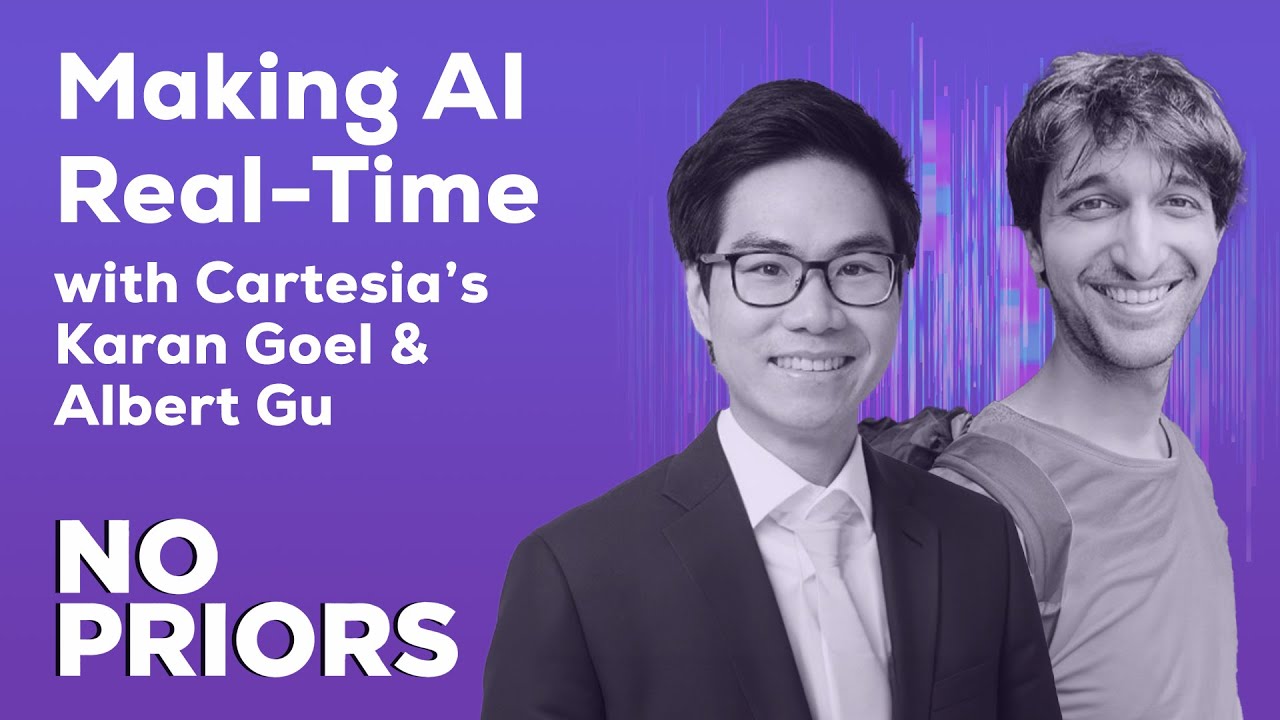 No Priors Ep. 70 | With Cartesia Co-Founders Karan Goel & Albert Gu
