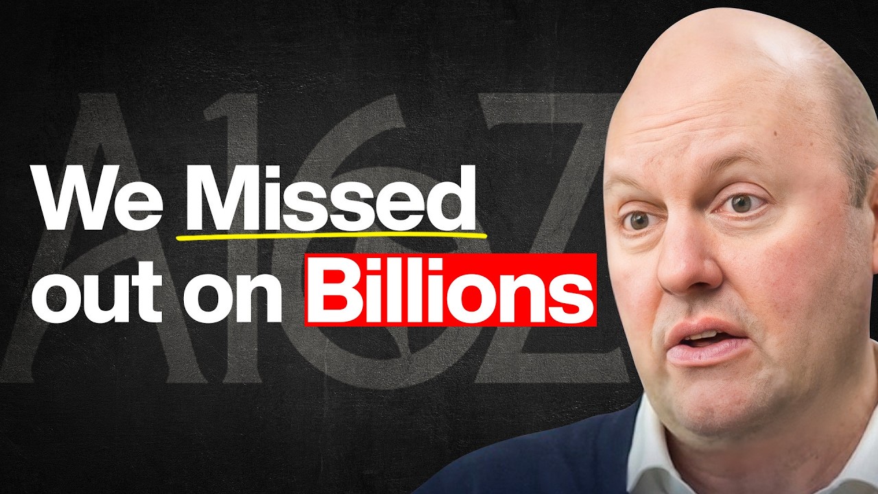 Marc Andreessen Reveals His Biggest Wins and Mistakes at a16z
