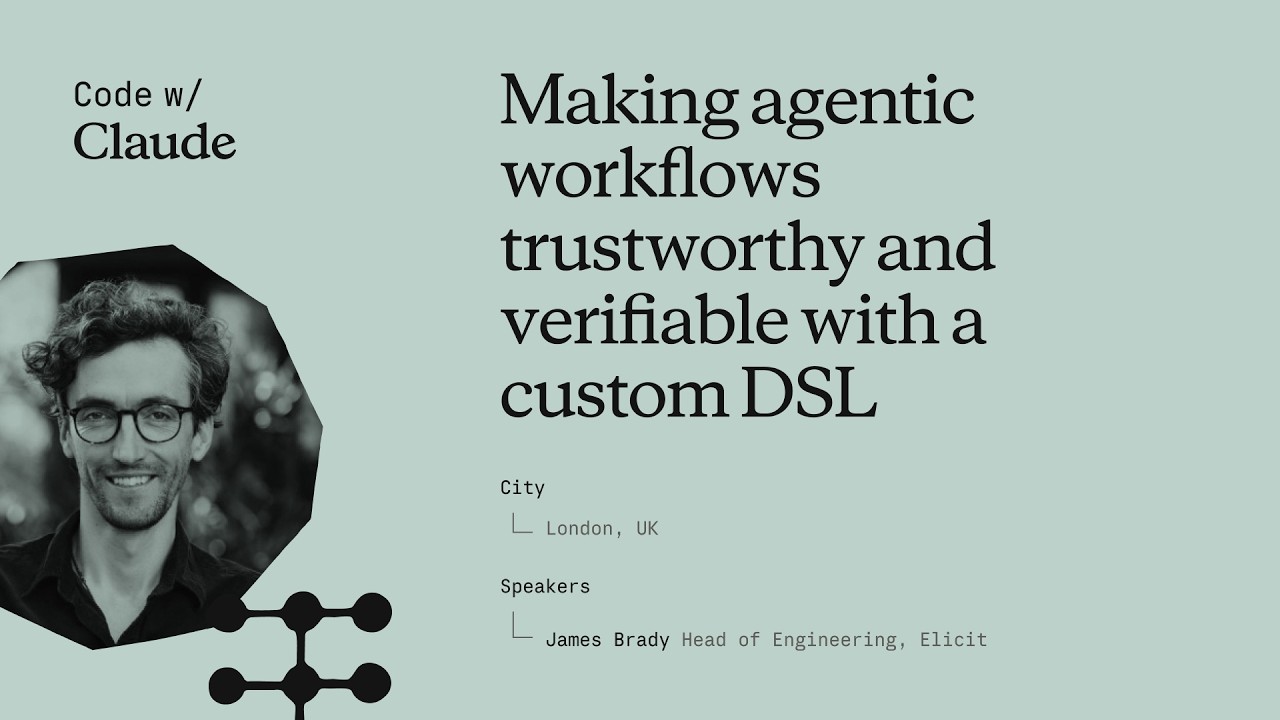 Making agentic workflows trustworthy and verifiable with a custom DSL