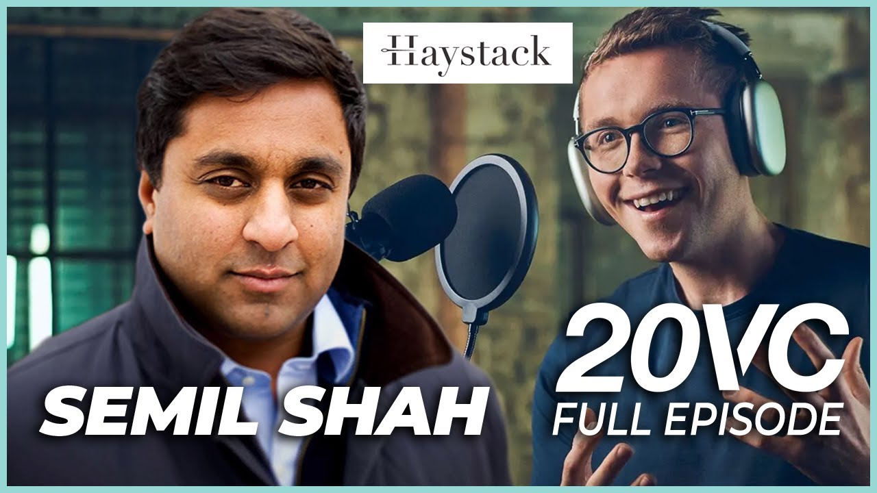 Semil Shah: Lessons Learned Scaling from a $1M to a $50M Fund | 20VC #951