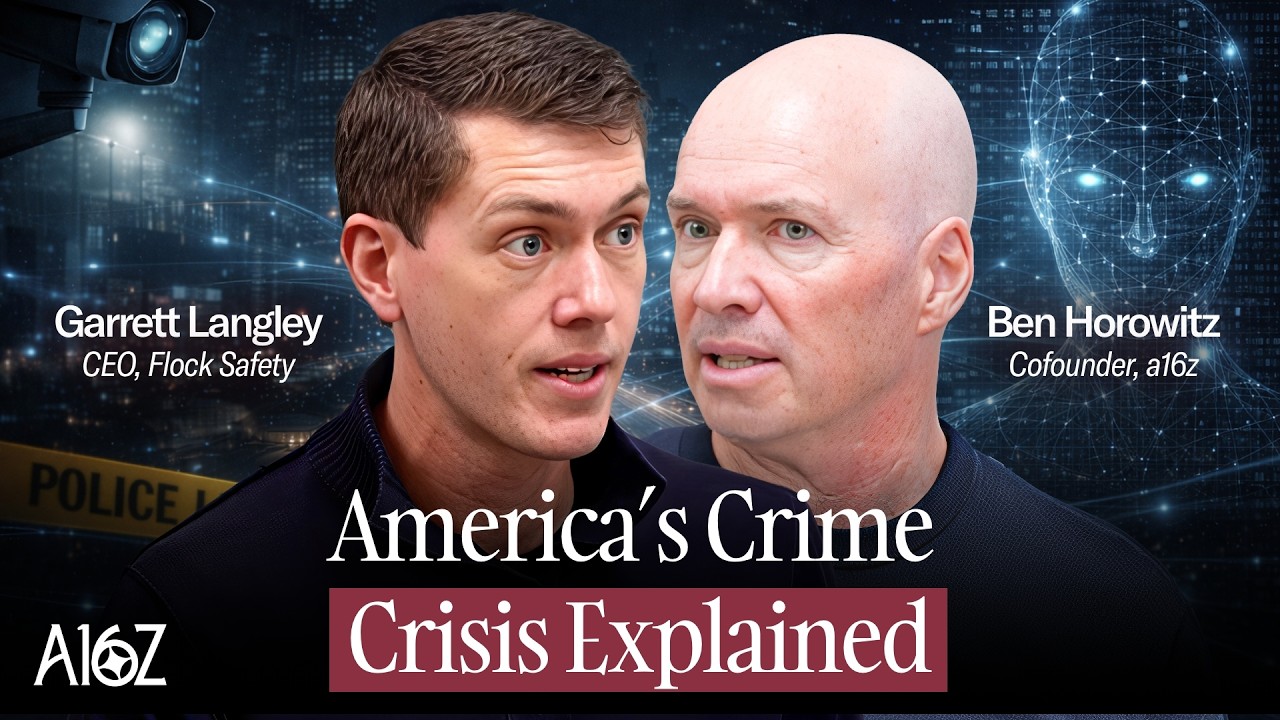 “How We Can Eliminate Crime” | Ben Horowitz and Garrett Langley