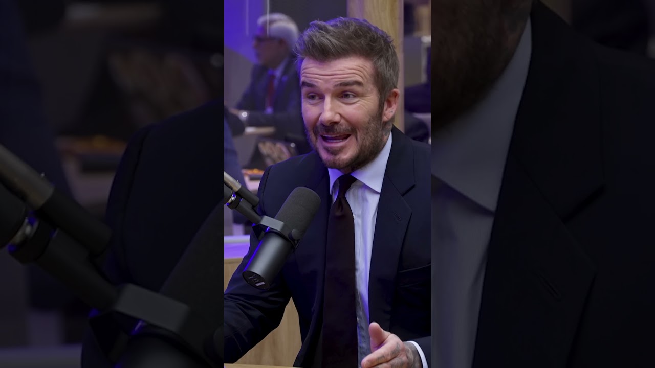 David Beckham on staying calm under pressure