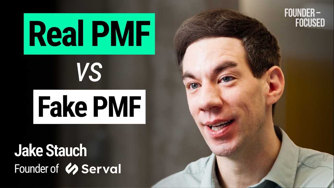 The Fastest Way to Know if Your Product Market Fit Is Real | Serval CEO, Jake Stauch