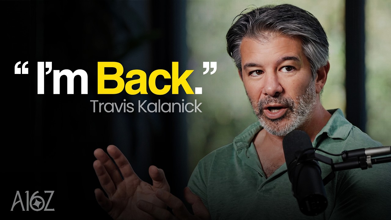 Building a Company in Stealth | Travis Kalanick with a16z