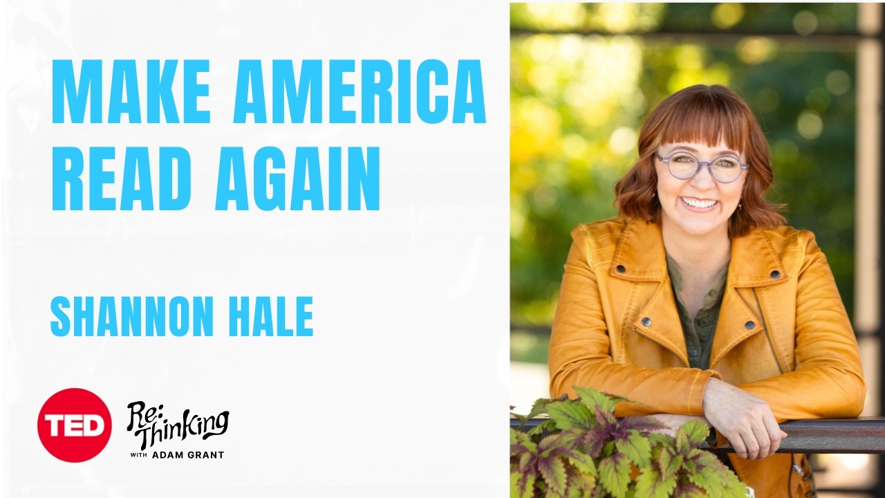 How to raise a new generation of readers with Shannon Hale | ReThinking with Adam Grant